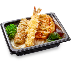 はなまるうどん_大海老天うどん弁当_画像