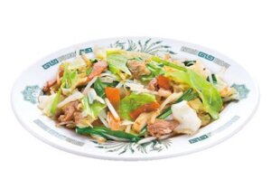 日高屋_野菜炒め