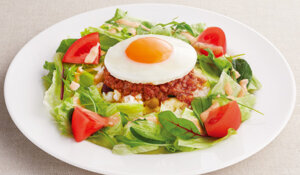 ジョイフル_大豆ミートとサラダ豆の農園タコライス_画像