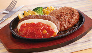 ジョイフル_ツインハンバーグ_画像