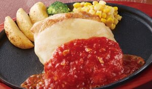 ジョイフル_チーズたっぷりチキンイタリアンステーキ_画像