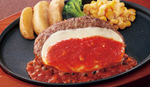 ジョイフル_チーズハンバーグ（単品）_画像