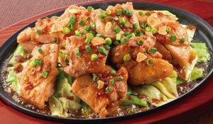 ジョイフル_ひとくちチキンステーキにんにく醤油_画像